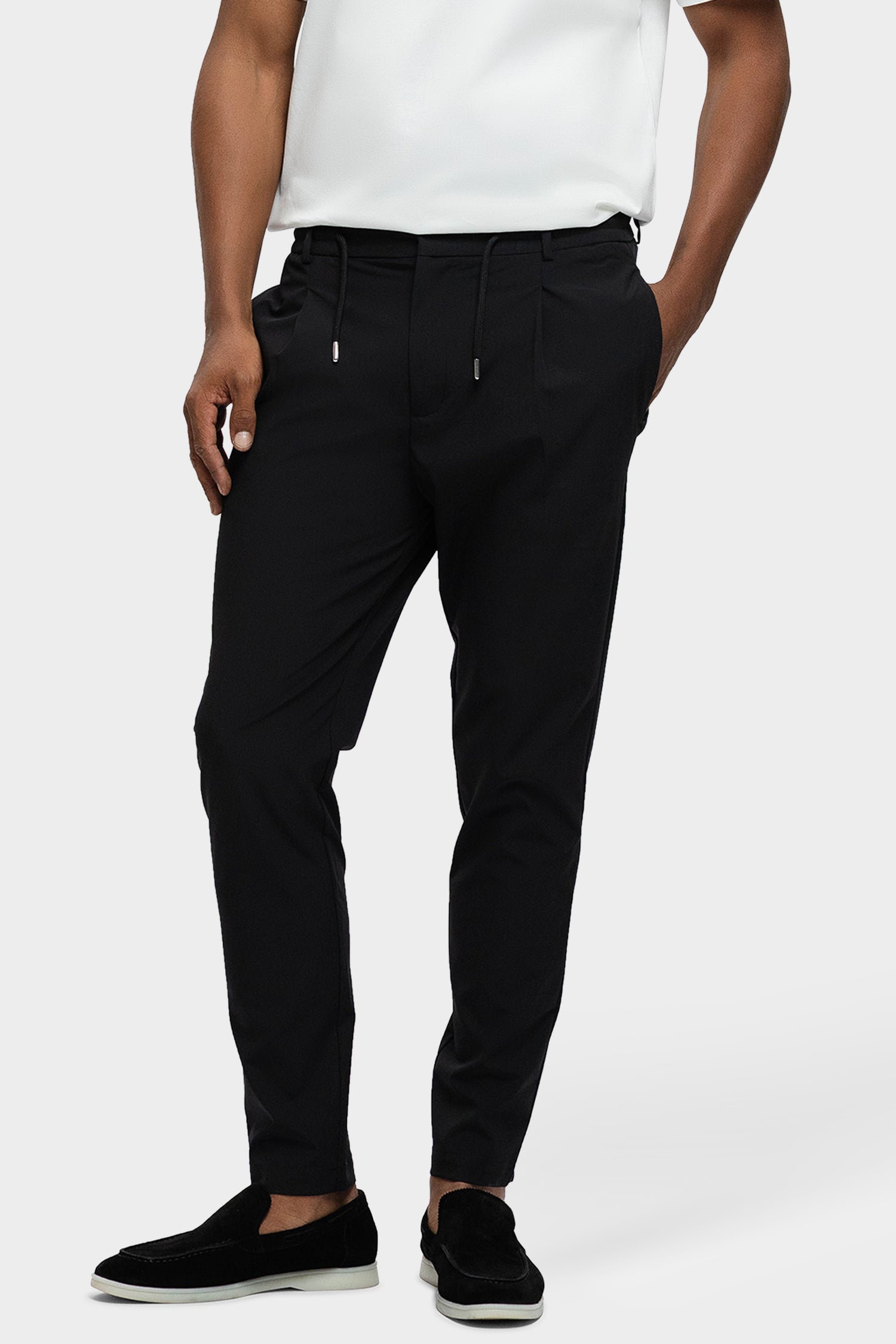 Mateo Smart Pants Black