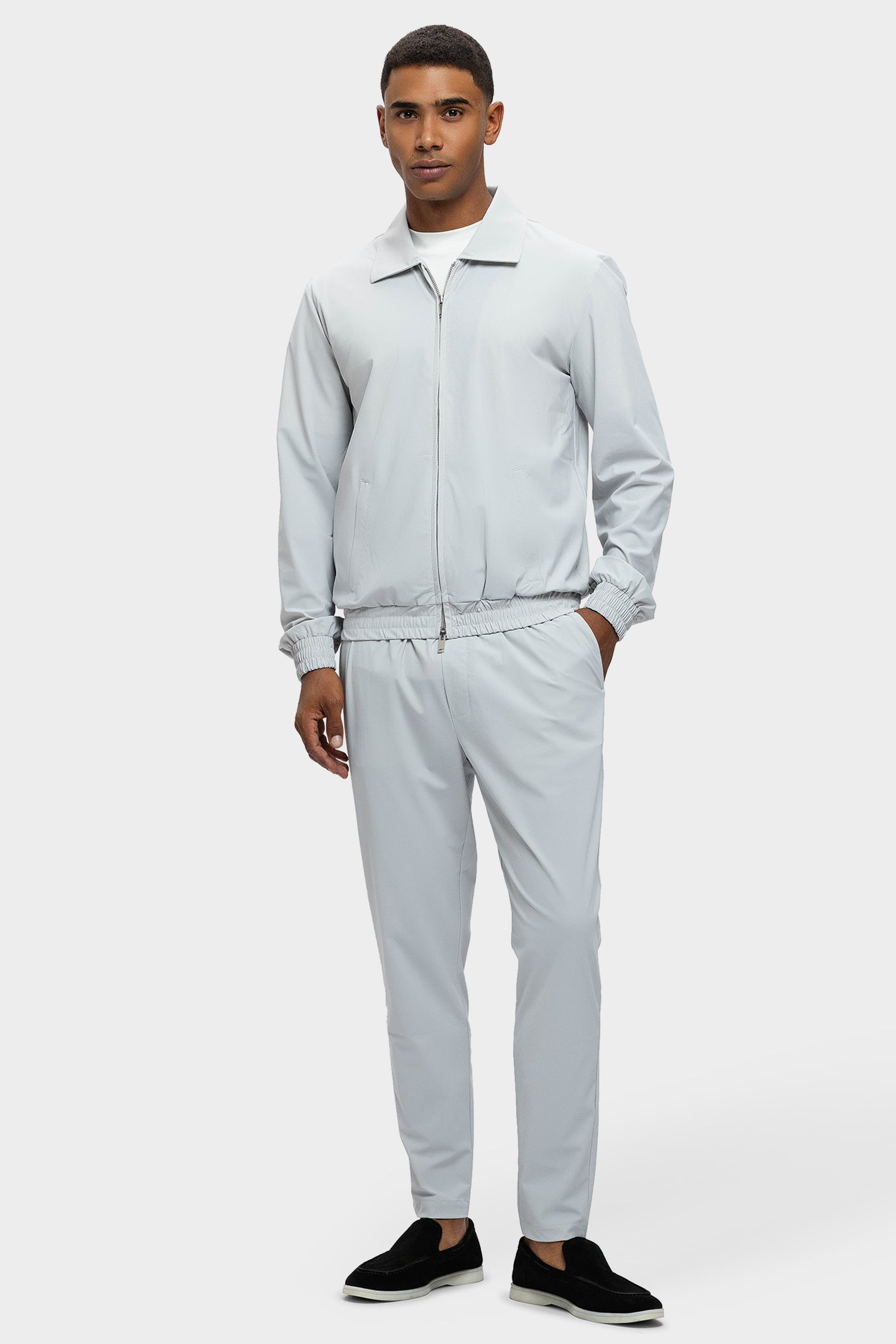 Salvatore Tracksuit Light Grey