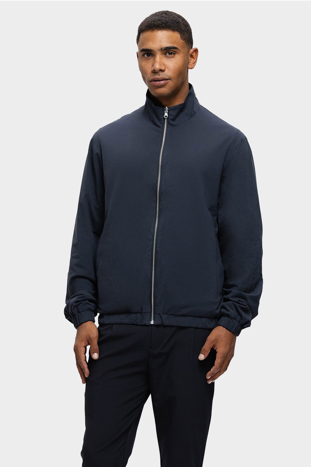 Benito Bomber Jacket Navy & Black