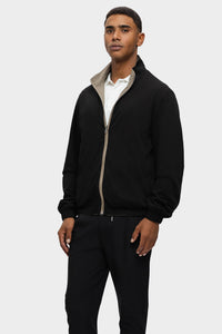 Benito Bomber Jacket Navy & Black